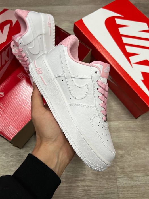 Nike Air Force 1 форси біло розові 36-41