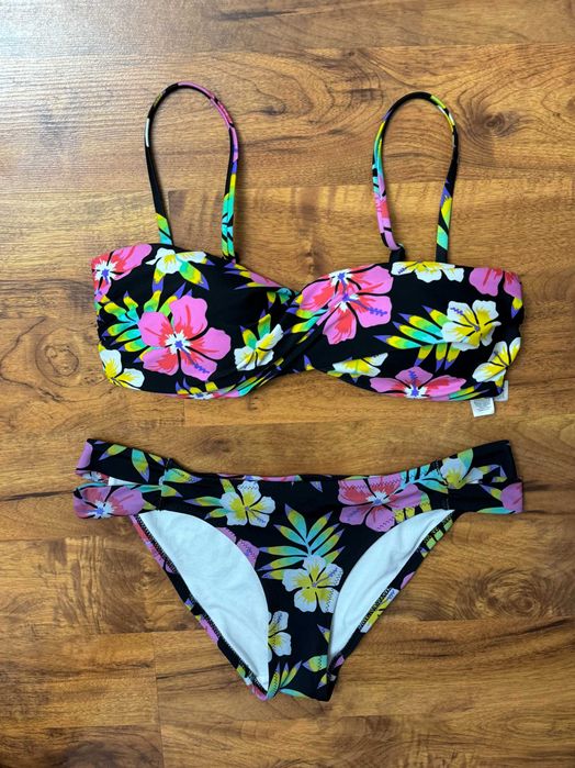 Bikini pushup kostium kąpielowy strój dwuczęściowy Censored 36 40 S L