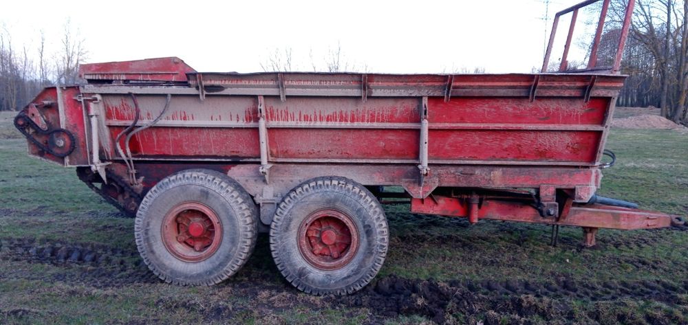 Belarus Tempo PTU-7A Hydro Rozrzutnik Obornika 7000kg