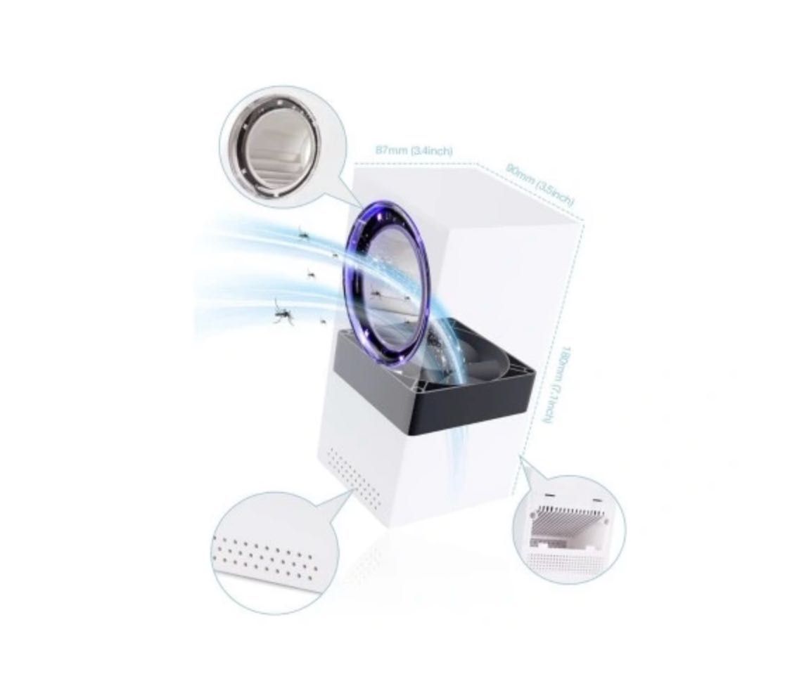 Lampa owadobójcza USB do 10 m na komary odstraszacz