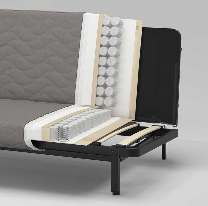 Sofá cama 3 lugares novo