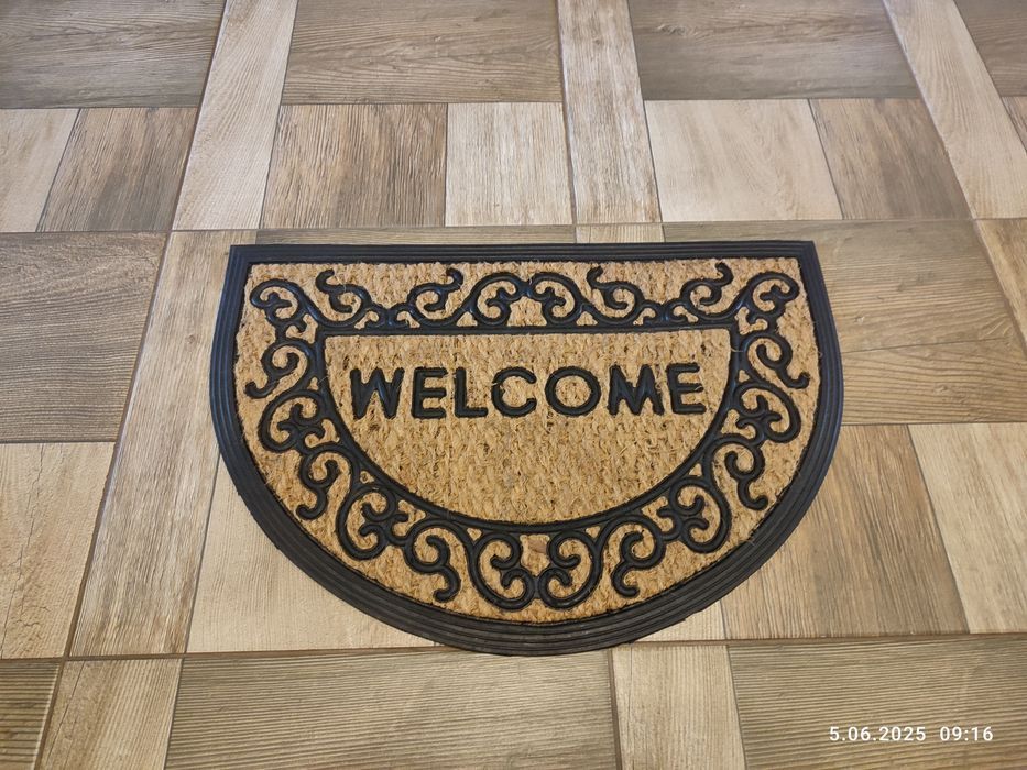 Nowa półokrągła wycieraczka domowa Welcome