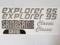 Naklejki traktor Same Explorer 60,70,80,90 inne