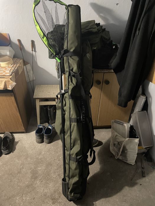 Pokrowiec mikado na 3 wedki, bardzo pojemny