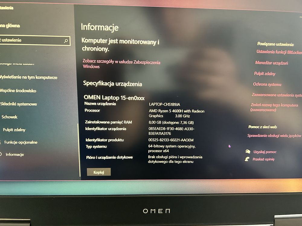 Laptop HP Omen 15