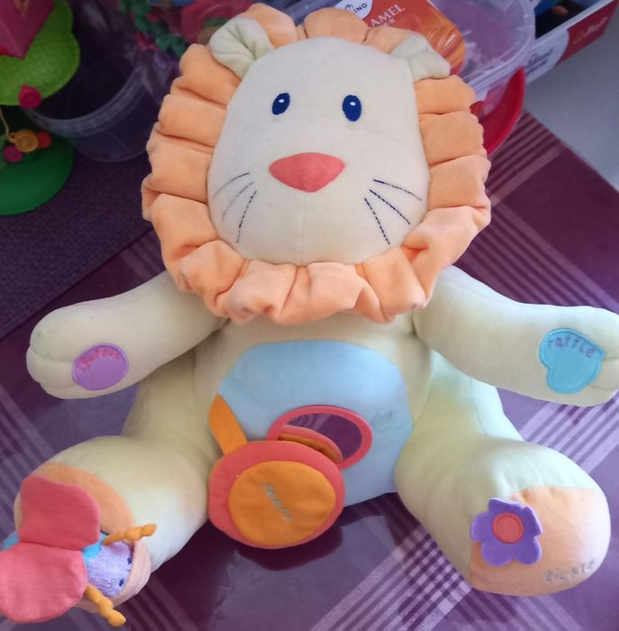 Zestaw- Duża mata dla niemowlat (1 m) + pozytywki i misie