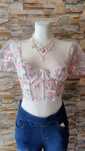 Top gorsetowy crop top rozmiar S