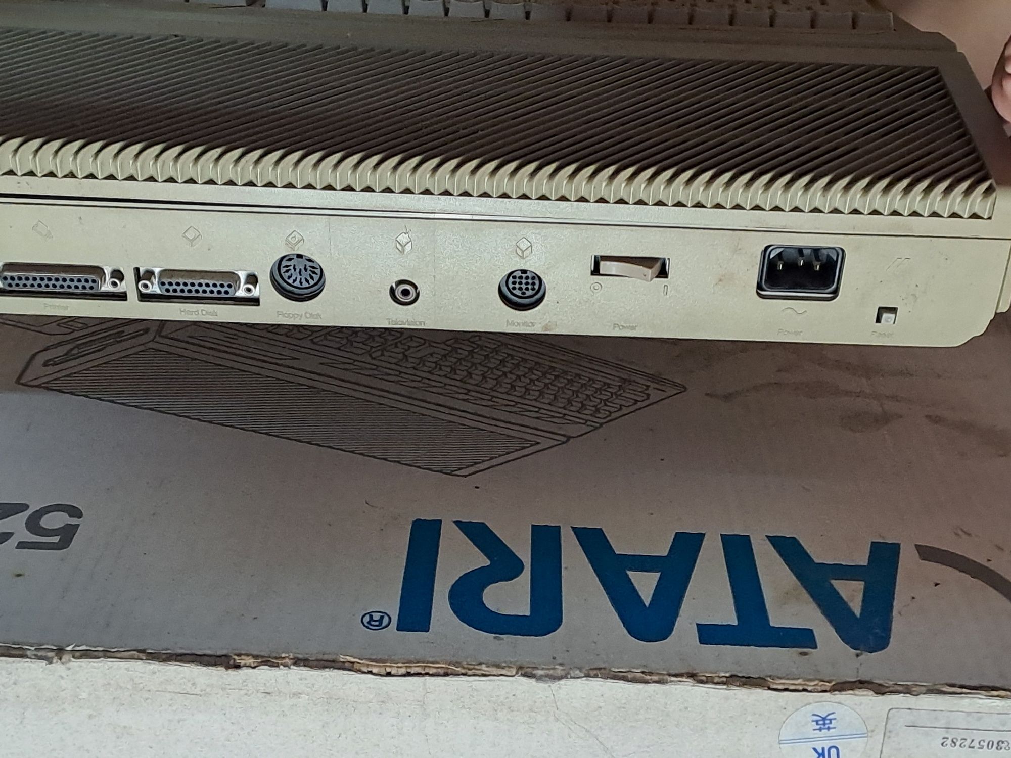 Atari 520ST FM STFM Box wkład Karton Zgodność Numerów PRL KULTOWY!