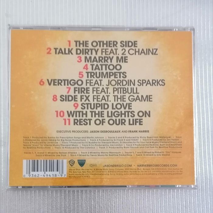 Jason Derulo cd novo