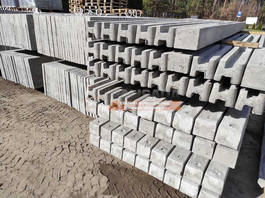 OGRODZENIE BETONOWE | ogrodzenia z płyt betonowych 50x200 | Bydgoszcz