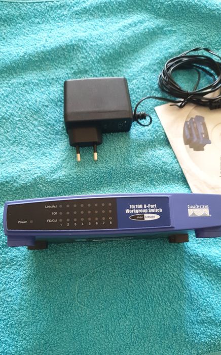 linksys workgroup switch 8 portas