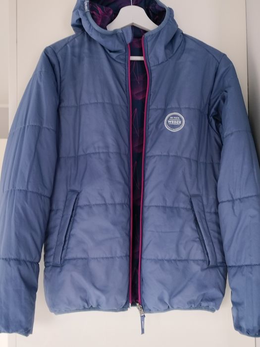 Kurtka dwustronna młodzieżowa unisex Decathlon