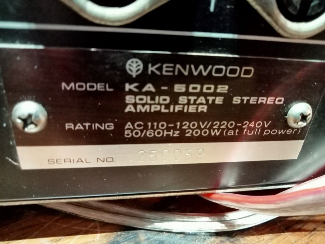 Wzmacniacz vintage Kenwood ka 5002