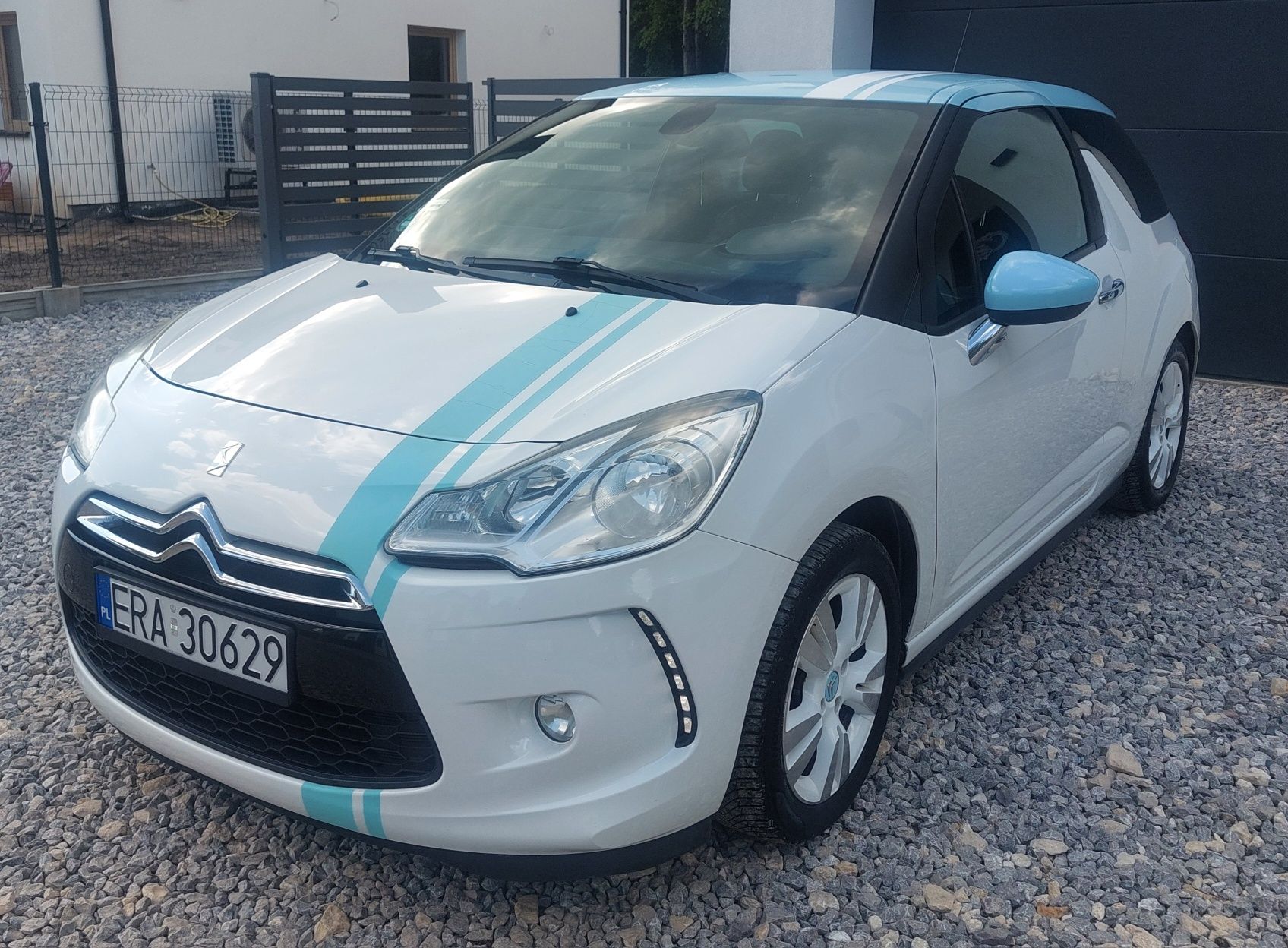 Citroen DS3 1.6 VTI # czarny sufit