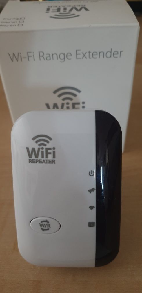 Wi-Fi extender, como novo.