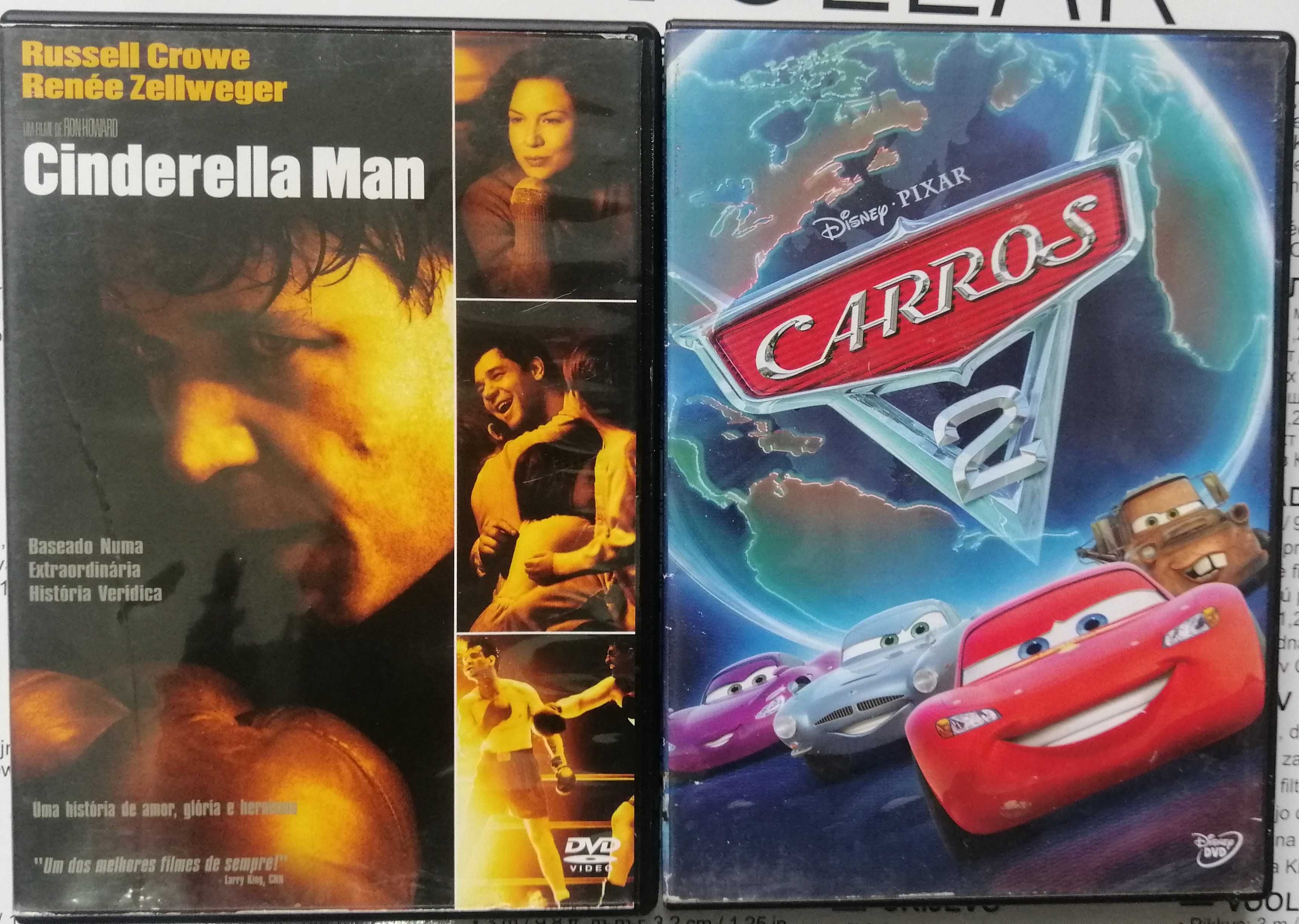 Cinderella man Russell Crowe Carros Pixar