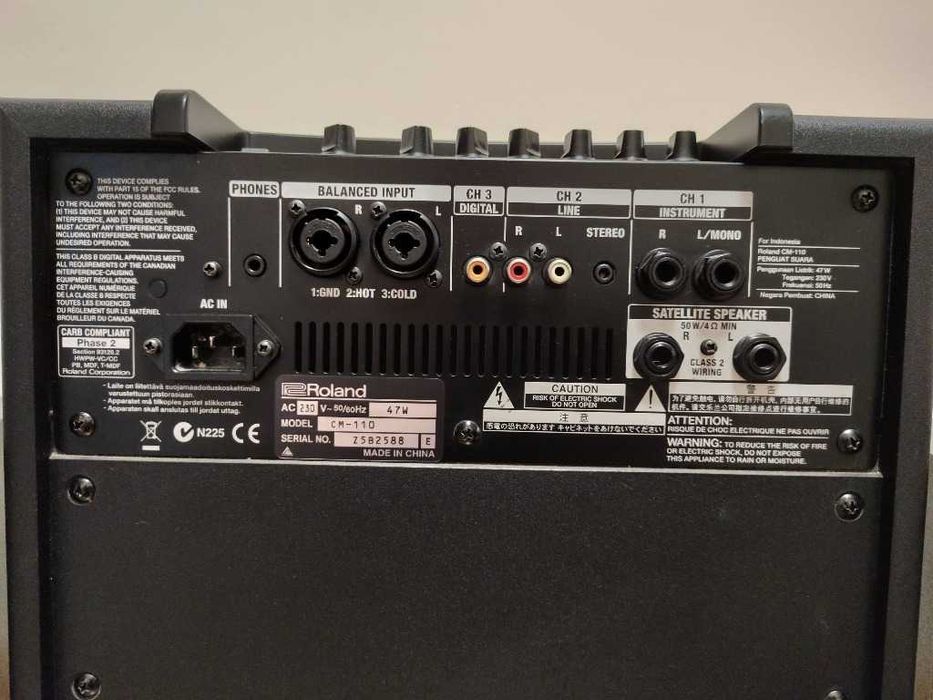 Nagłośnienie 2.1 Roland CM-110 jakość moc 100 W