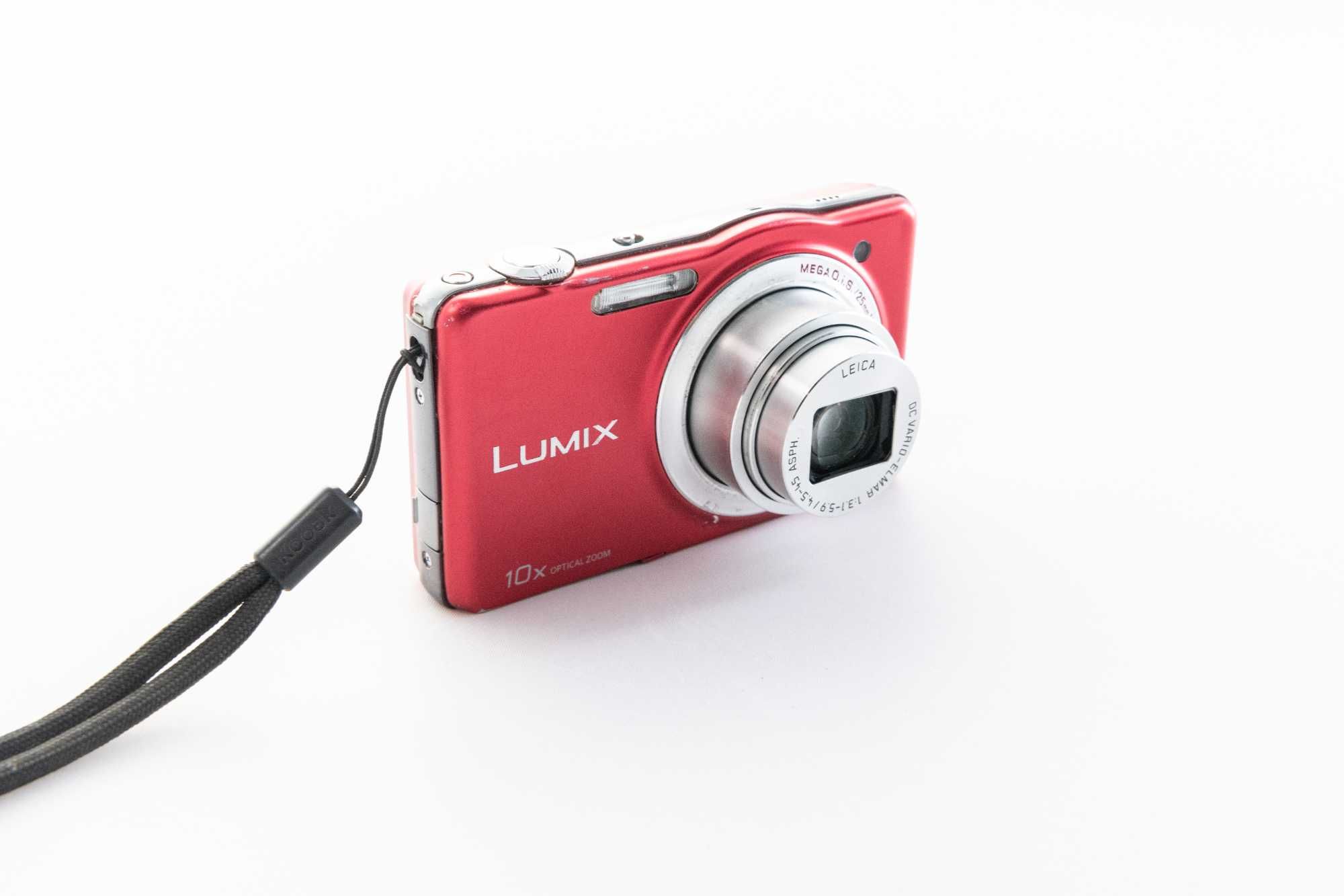 Aparat cyfrowy Panasonic LUMIX DMC-SZ1 w kolorze czerwonym komplet