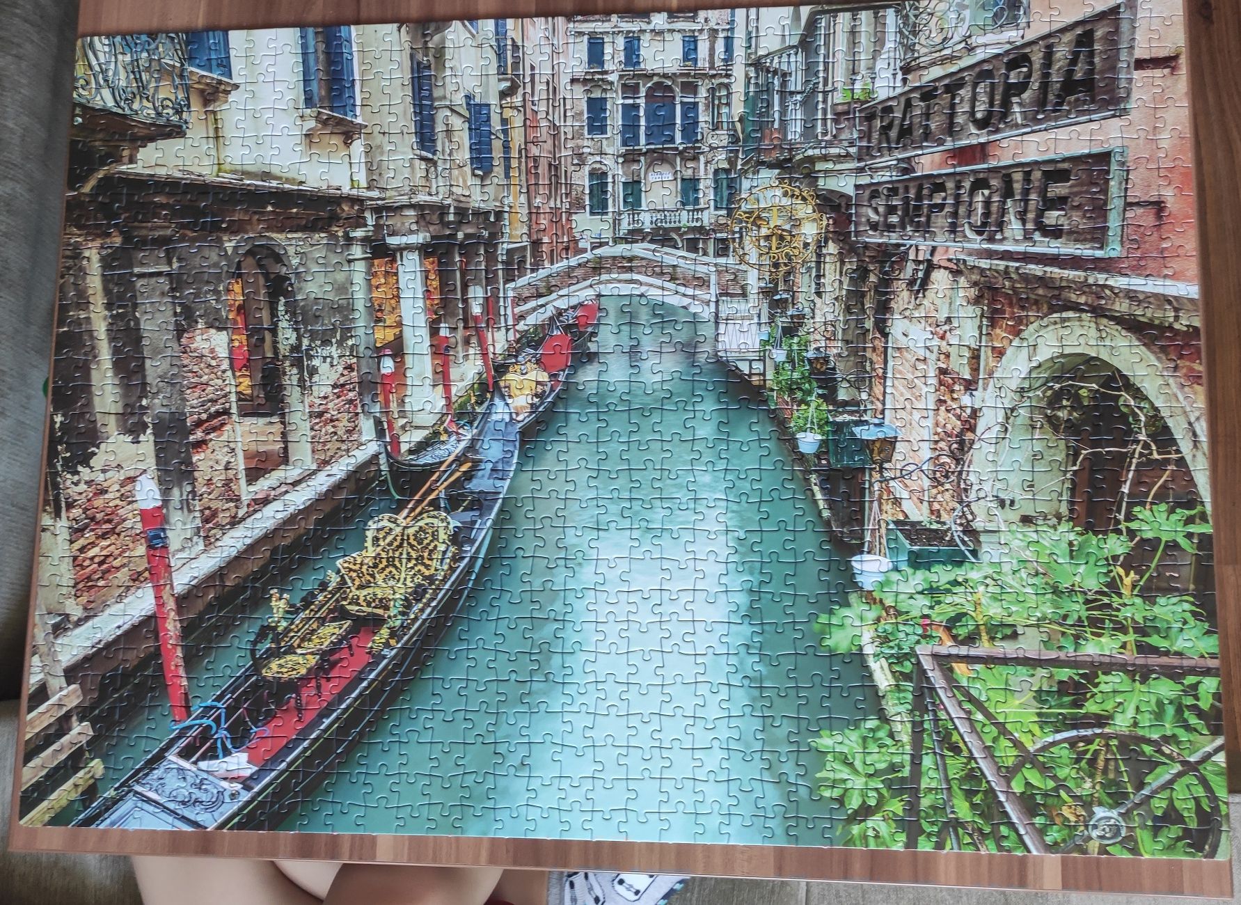 Puzzle Clementoni kompletne stan idealny 1000 Kanał w Wenecji