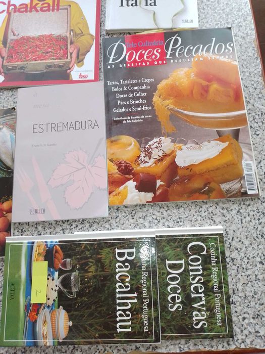 28-Revistas culinária diversas