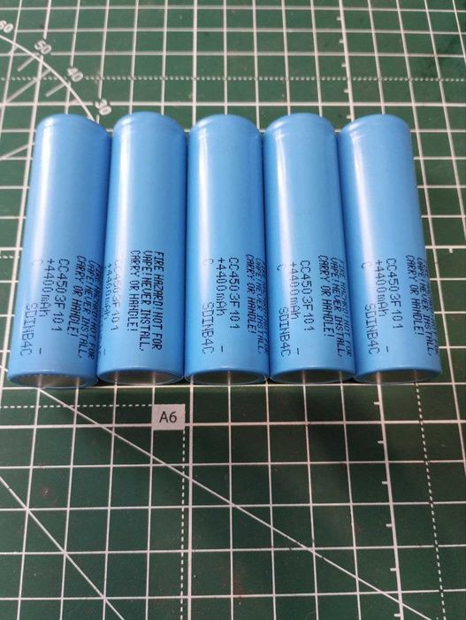 Акумулятор 21700 Samsung INR21700-CC4503F101 45T 4500мА 50A