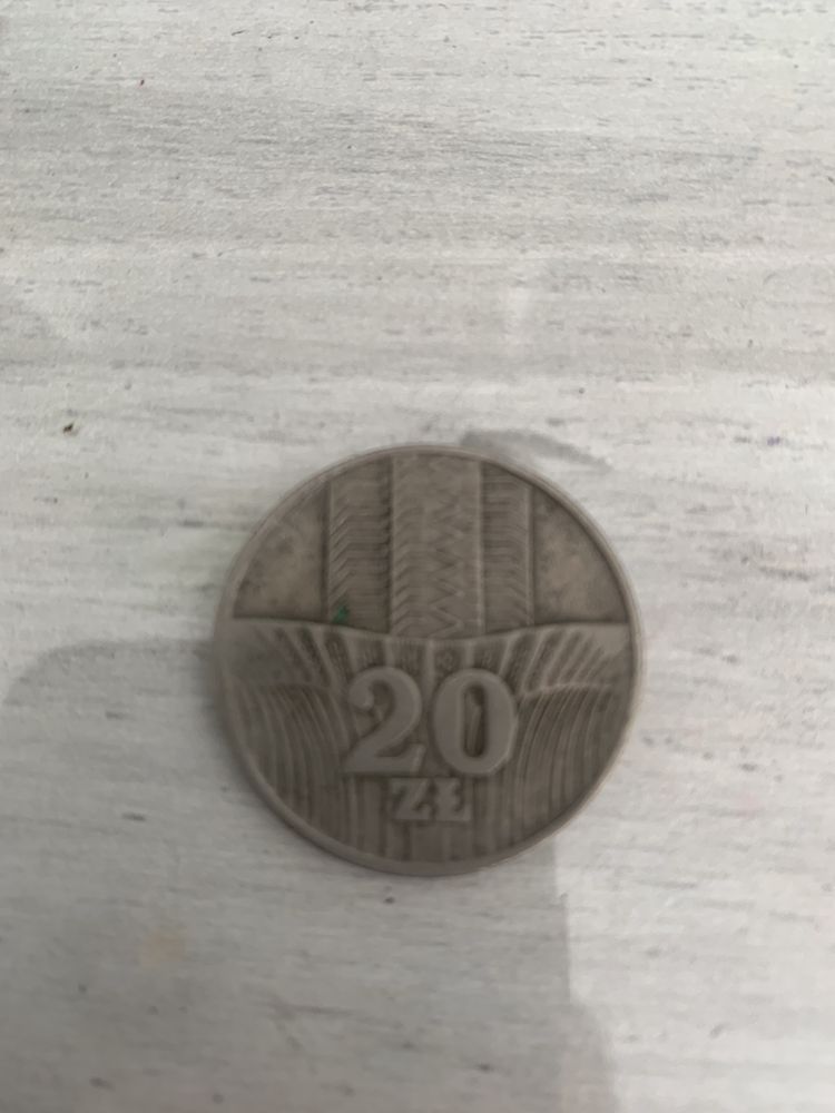 Moneta 20zł z rocznika 1976