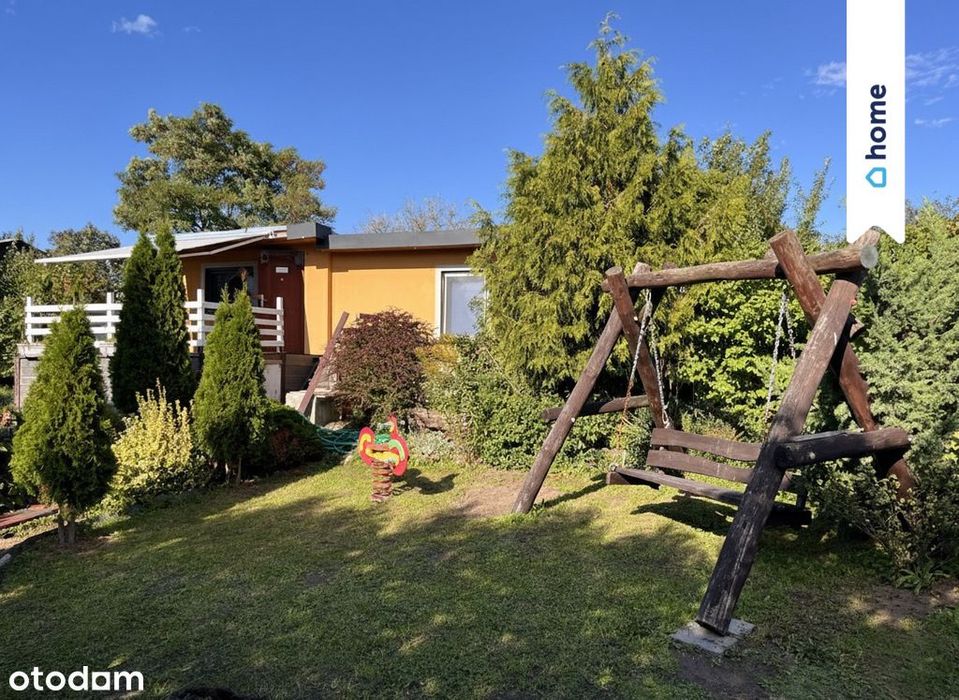 Działka rekreacyjna z domkiem 40m2 w Piechcinie