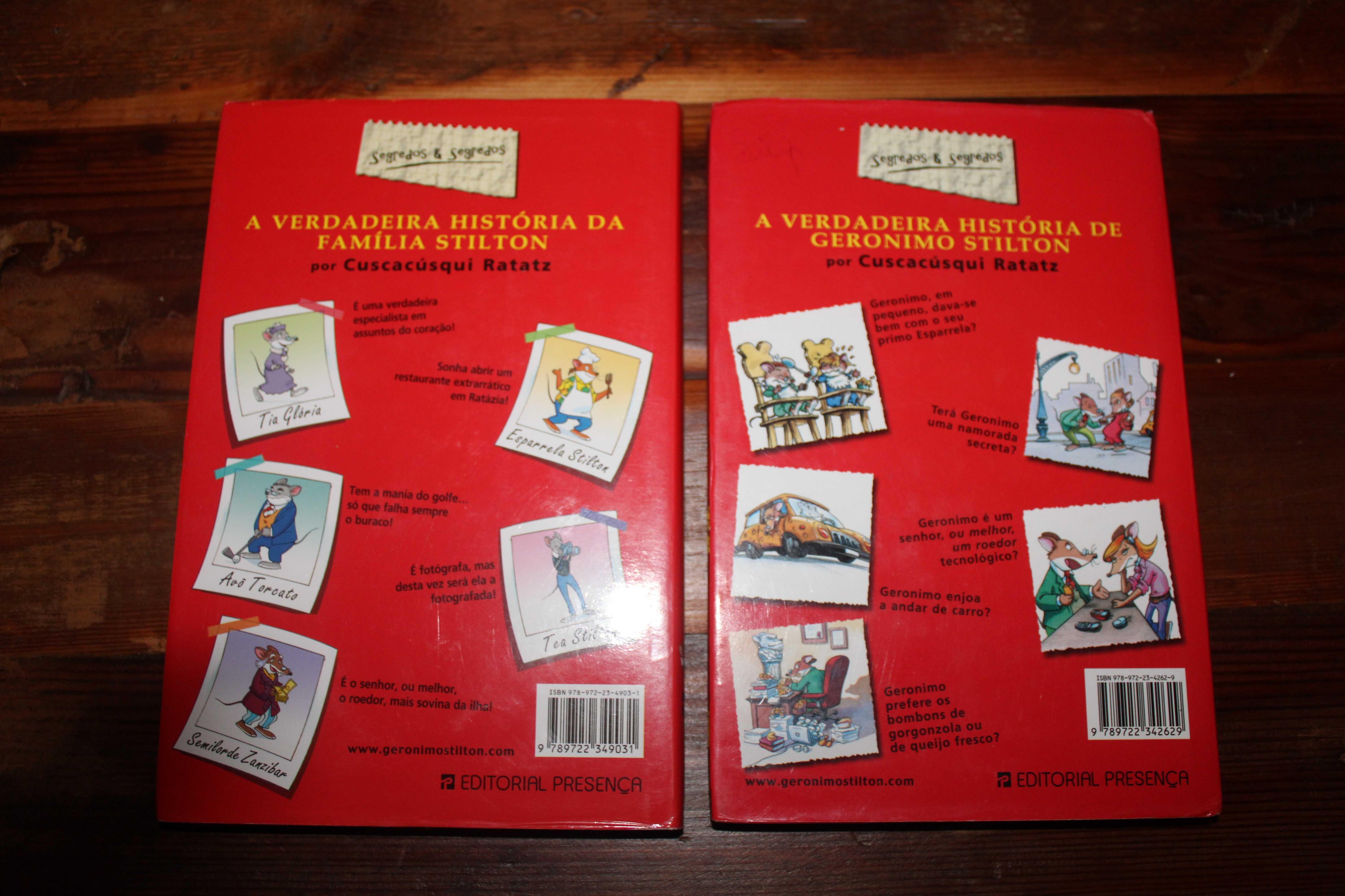 Livros Geronimo Stilton