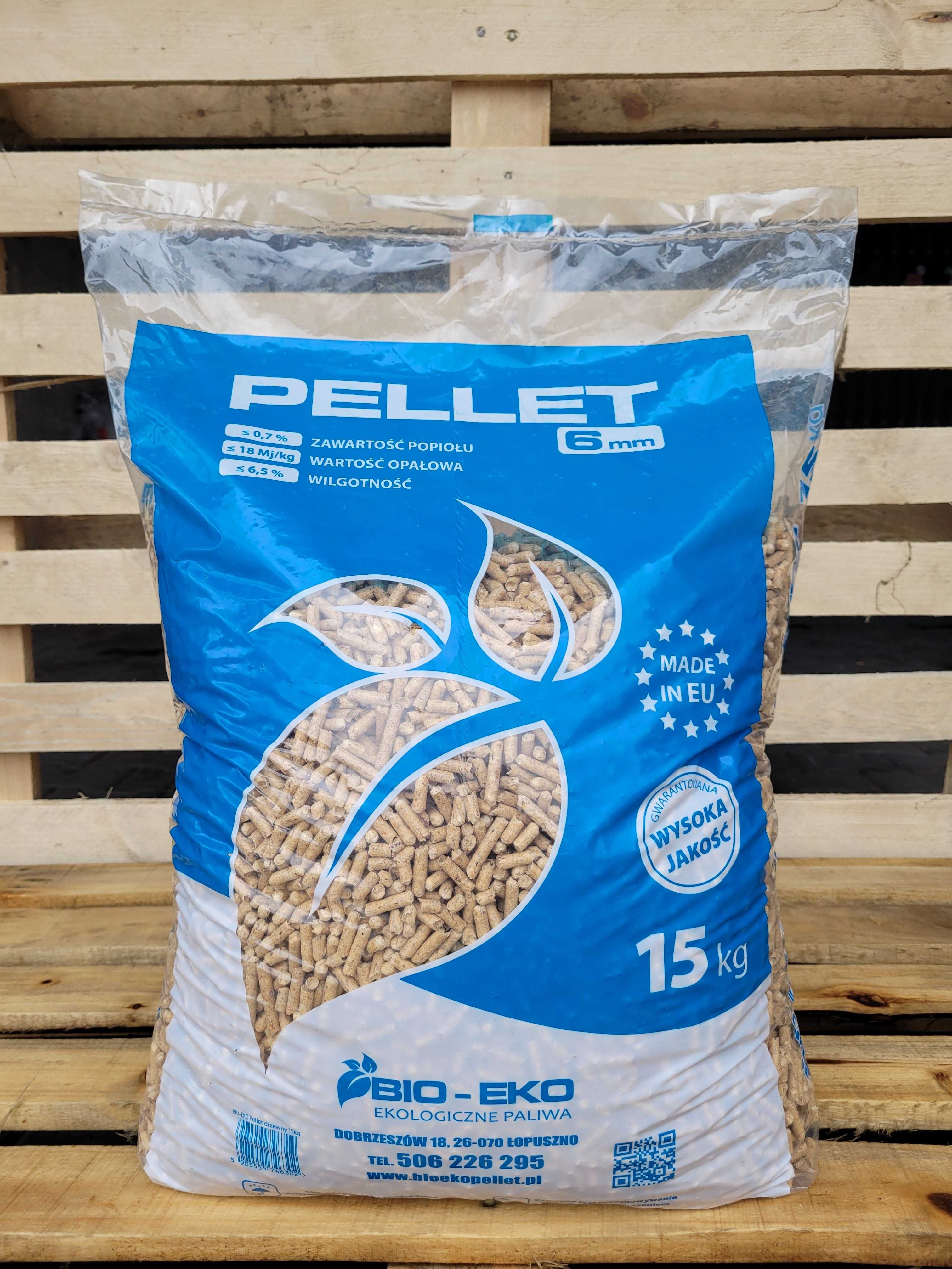 Pellet BIO-EKO Sosnowy A1 Rurex Barlinek Olczyk Mira Wirex Olimp Lava