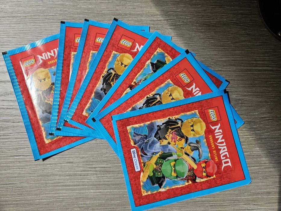 Naklejki Lego Ninjago Dragons Rising 48 naklejek w saszetkach
