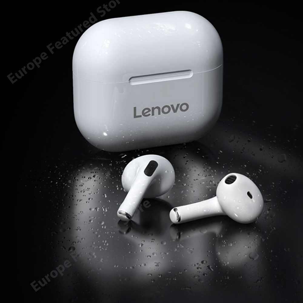 Phones Lenovo Bluetooth 5.0 - Redução Ruído - Longa Duração da Bateria
