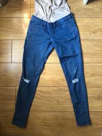 Spodnie jeansy ciążowe xs zalando