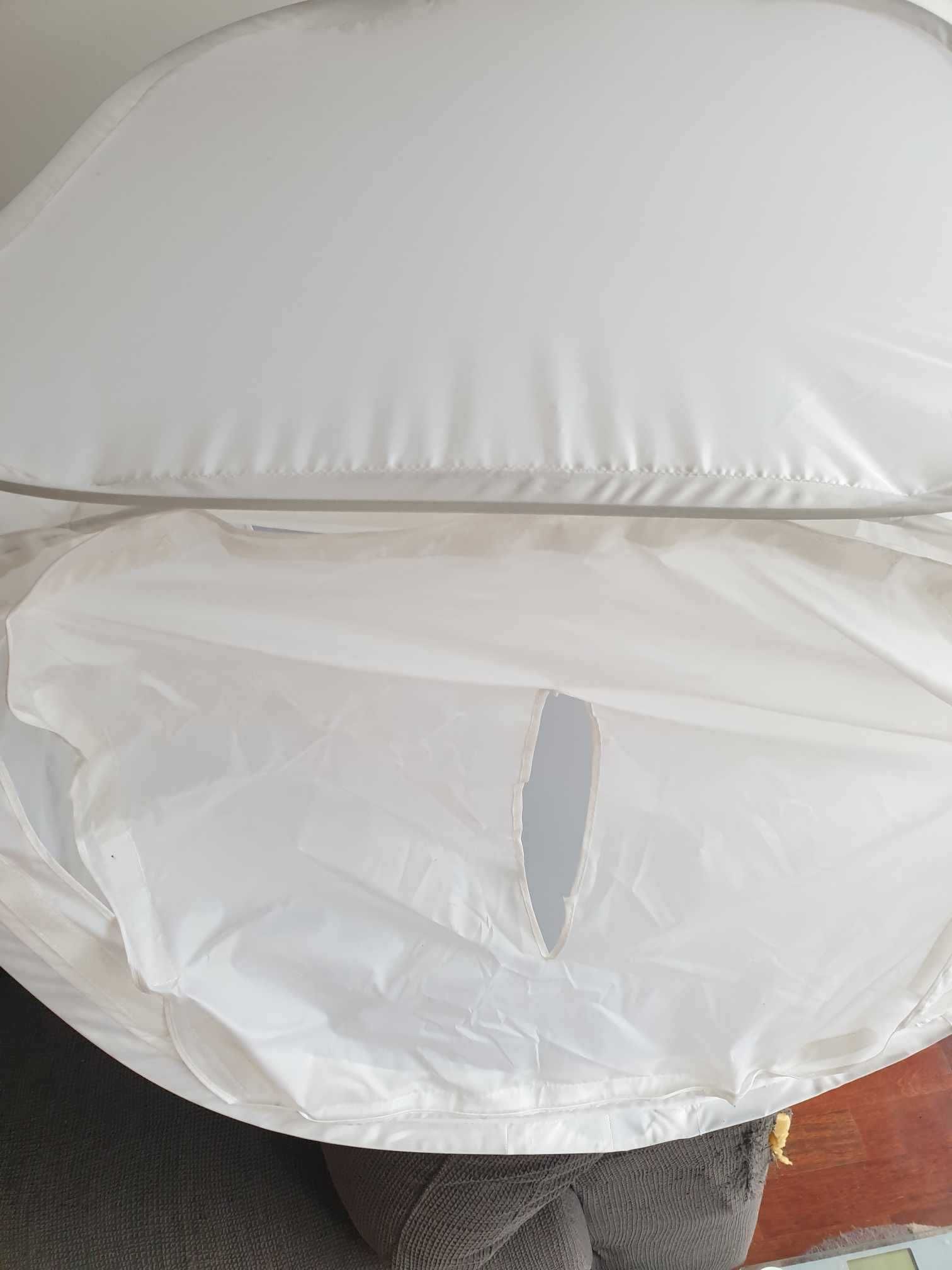 Tenda pop/up para fotografia de produto