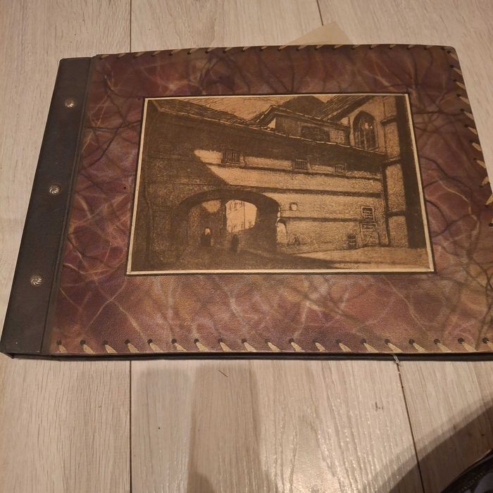 Stary album retro zdjęcia stare 1936