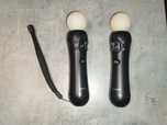kontroley ruchu PS Move PS3 PS4 2 sztuki