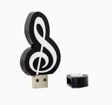 Pendrive w kształcie nutki 4 GB