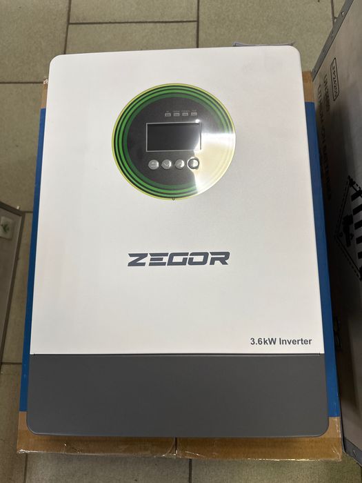 Зарядна станція. ДБЖ, інвертор Zegor YCA3600A 3,6 кВт + АКБ 5,22 кВт