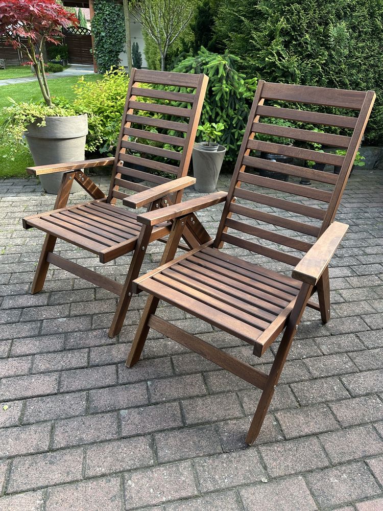 Krzesła ogrodowe Ikea Applaro