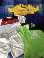 Спортивні футболки,шорти,форма для футболу на 10-12 р