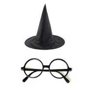 Zestaw okulary + czapka Harry Potter dzieci przebranie balik Nowe
