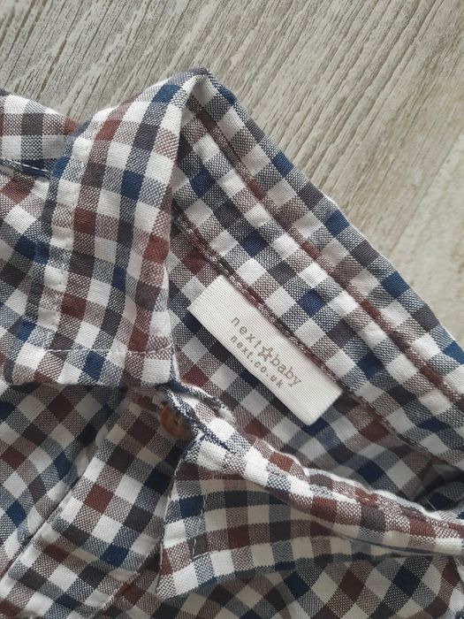 Next baby komplef dla Maluszka body koszula ogrodniczki do 56cm