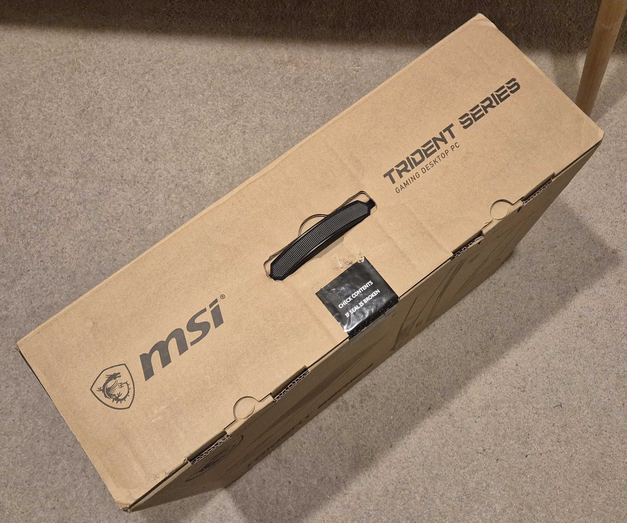 Nowy komputer MSI MPG Trident A RTX3060 i7-11700F 32GB Win11 GRATIS GW