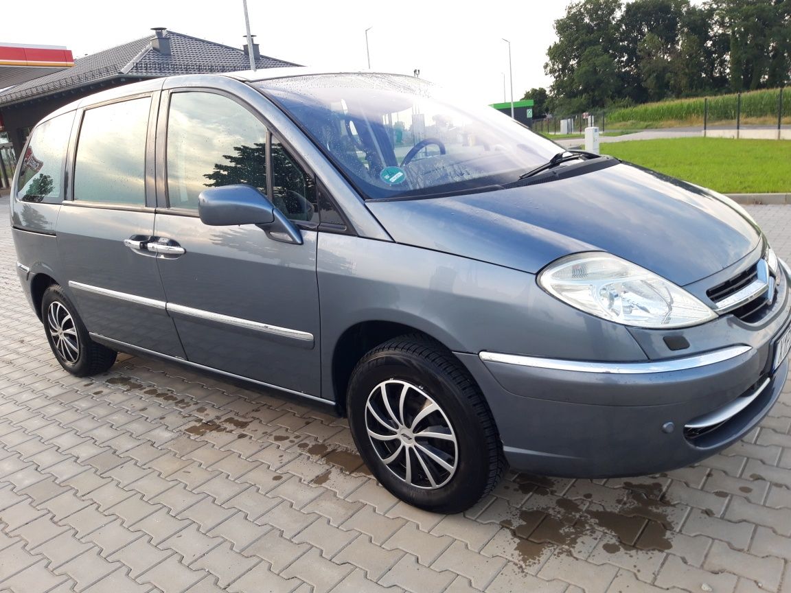 Citroen C8 LIFT 2008 2.0 benzyna bezwypadkoway z Niemiec  7 miejsc!