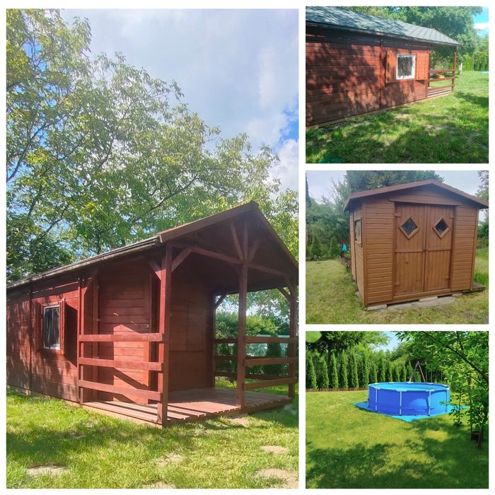 Domek z tarasem, zielenią i basenem – idealny na relaks