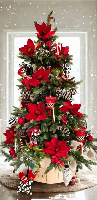 Wypożyczenie choinki z dekoracjami