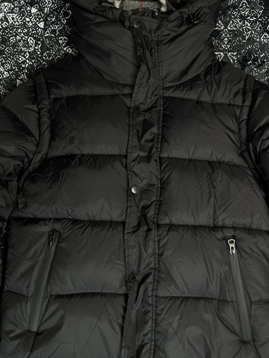 Пуховик Burberry London / Пуховик Барбери Лондон / Пуховик Барбери