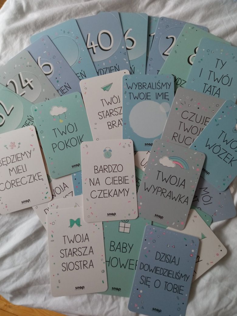 Karty ciążowe dla mamy