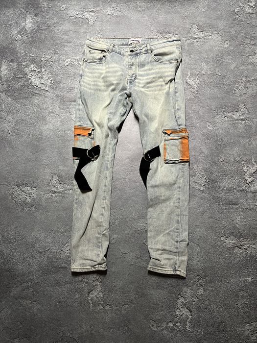 джинсы palm angels drip