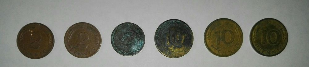 Pfennig monety niemieckie