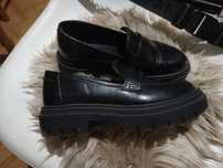 Catwalk mokasyny czarne